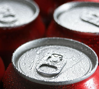 Latas de bebidas