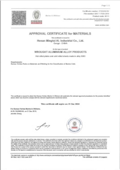 Certificado BV